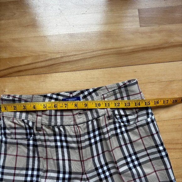 Burberry Blue Label Women's Plaid Pants - Size 38 (US 4-6) - Picture 2 of 11